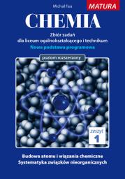 Chemia Zbiór zadań Zeszyt 1. Autor: Fau Michał. Dadada.pl Okładka książki Chemia Zbiór zadań Zeszyt 1