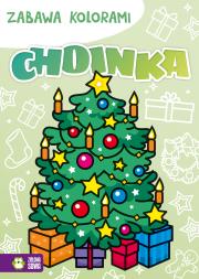 Okładka książki CHOINKA ZABAWA KOLORAMI