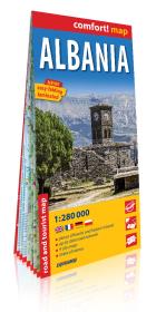 Okładka książki Comfort!map Albania 1:280 000 w.2019 mapa