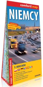 Okładka książki Comfort!map Niemcy 1:900 000 mapa w.2019