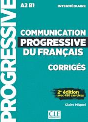 Communication progressive du français Niveau intermédiaire Corrigés. Autor: Miquel Claire. Dadada.pl Okładka książki Communication progressive du français Niveau intermédiaire Corrigés