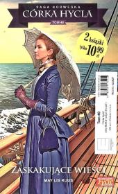 Córka Hycla T.40 Zaskakujące wieści. Autor: Ruus May Lis. Dadada.pl Okładka książki Córka Hycla T.40 Zaskakujące wieści