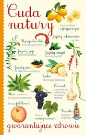 CUDA NATURY GWARANTUJĄCE ZDROWIE. Autor: GIULIA TEDESCO, Anastasia Zanoncelli. Dadada.pl Okładka książki CUDA NATURY GWARANTUJĄCE ZDROWIE