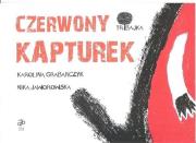 Czerwony kapturek. Autor: Karolina Grabarczyk, Nika Jaworowska-Duchlińska. Dadada.pl Okładka książki Czerwony kapturek