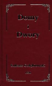 DOMY I DWORY. Autor: ŁUKASZ GOŁĘBIOWSKI. Dadada.pl Okładka książki DOMY I DWORY