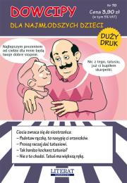 Okładka książki Dowcipy Nr 70 Dla najmłodszych dzieci