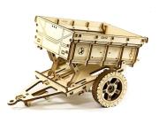 Opakowanie Drewniana puzzle 3D Przyczepa