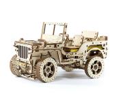 Opakowanie Drewniane puzzle 3D Samochód 4x4