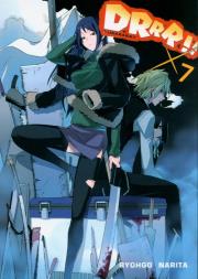 Durarara #07. Autor: Ryohgo Narita. Dadada.pl Okładka książki Durarara #07