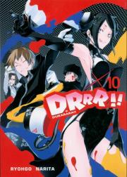Durarara!! 10. Autor: Ryohgo Narita, Yasuda Suzuhito. Dadada.pl Okładka książki Durarara!! 10