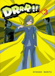Durarara!! 3. Autor: Ryohgo Narita, Yasuda Suzuhito. Dadada.pl Okładka książki Durarara!! 3