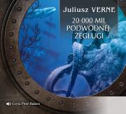 Dwadzieścia tysięcy mil podmorskiej...Audiobook. Autor: Juliusz Verne. Dadada.pl Okładka książki Dwadzieścia tysięcy mil podmorskiej...Audiobook