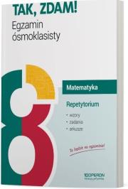 Egzamin ósmoklasisty 2020 Matematyka Repetytorium. Autor: Pająk Małgorzata, Konstantynowicz Anna. Dadada.pl Okładka książki Egzamin ósmoklasisty 2020 Matematyka Repetytorium