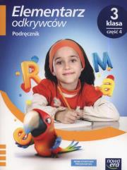 Okładka książki Elementarz odkrywców 3 Podręcznik cz.4 NE