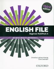 Okładka książki English File 3E Beginner Multipack A