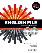 English File 3E Elementary Multipack A OXFORD. Autor: Clive Oxenden; Christina Latham-Koenig, Seligson Paul. Dadada.pl Okładka książki English File 3E Elementary Multipack A OXFORD