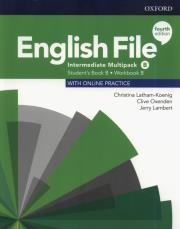 English File 4E Intermediate Multipack B + online. Autor: Latham-Koenig Christina, Oxenden Clive, Lambert Jerry. Dadada.pl Okładka książki English File 4E Intermediate Multipack B + online