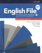 English File 4E Pre-Intermed. Multipack B + online. Autor: Latham-Koenig Christina, Oxenden Clive, Lambert Jerry. Dadada.pl Okładka książki English File 4E Pre-Intermed. Multipack B + online
