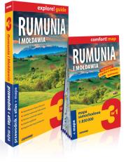 Explore! guide Rumunia i Mołdawia 3w1 w.2019. Autor: Figiel Stanisław. Dadada.pl Okładka książki Explore! guide Rumunia i Mołdawia 3w1 w.2019
