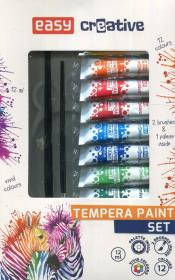 Opakowanie Farby tempera 12 kolorów