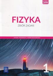 Fizyka LO 1 Zbiór zadań ZR w.2019 WSiP. Autor: Nessing Katarzyna, Salach Jadwiga, Bożek Agnieszka. Dadada.pl Okładka książki Fizyka LO 1 Zbiór zadań ZR w.2019 WSiP