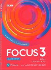 Focus 3 2ed. SB B1/B1+ Digital Resources PEARSON. Autor: Kay Sue, Jones Vaughan, Daniel Brayshaw, Bartosz Michałowski, Beata Trapnell, Michalak Izabela. Dadada.pl Okładka książki Focus 3 2ed. SB B1/B1+ Digital Resources PEARSON
