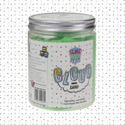 Opakowanie GOTOWY SLIME CLOUD SAND ZIELONY 500G