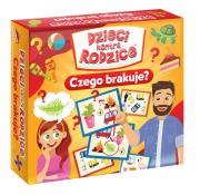 Opakowanie GRA CZEGO BRAKUJE DZIECI KONTRA RODZICE