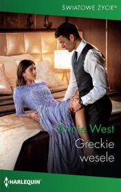 Greckie wesele. Autor: West Annie. Dadada.pl Okładka książki Greckie wesele