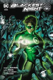 Green Lantern: Najczarniejsza noc. Autor: Geoff Johns. Dadada.pl Okładka książki Green Lantern: Najczarniejsza noc