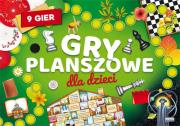 Gry planszowe dla dzieci. Autor: Guzowska Beata. Dadada.pl Okładka książki Gry planszowe dla dzieci