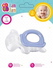 Opakowanie GRYZAK ŻÓŁW TRANSPARENTNY BAMBAM 430914