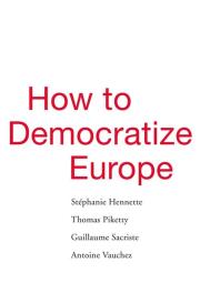 How to Democratize Europe. Autor: Piketty Thomas. Dadada.pl Okładka książki How to Democratize Europe