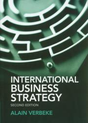 Okładka książki International Business Strategy