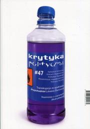 Opakowanie Krytyka polityczna 47 Przychodnia