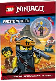 Okładka książki Lego Ninjago Prosto w ogień