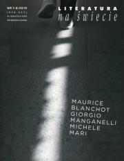 Opakowanie Literatura na świecie 2019/07-08