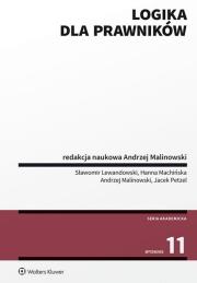 Okładka książki Logika dla prawników w.2019