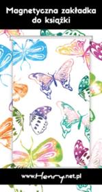 Opakowanie Magnetyczna zakładka do książki - Motyle (opakowanie 2 sztuki)