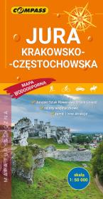 Mapa tur. - Jura Krakowsko-Częstochowska. Autor: praca zbiorowa. Dadada.pl Okładka książki Mapa tur. - Jura Krakowsko-Częstochowska