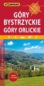 Okładka książki Mapa turystyczna - Góry Bystrzyckie/Orlickie