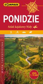 Okładka książki Mapa turystyczna - Ponidzie 1:75 000