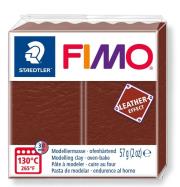 Masa Fimo Leather effect 57g orzechowy. Wydawca: STAEDTLER. Dadada.pl Opakowanie Masa Fimo Leather effect 57g orzechowy