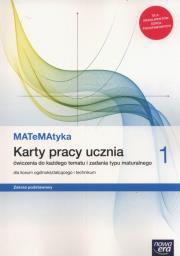 Matematyka 1 Maturalne Karty Pracy Zakres Podstawowy Nowa Podstawa Programowa 2019 - liceum czteroletnie LO 1. Autor: Dorota Ponczek. Dadada.pl Okładka książki Matematyka 1 Maturalne Karty Pracy Zakres Podstawowy Nowa Podstawa Programowa 2019 - liceum czteroletnie LO 1