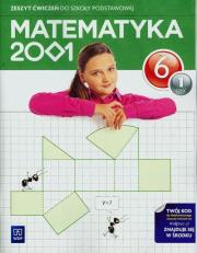 Matematyka SP 2001 6/1 ćw w.2014 WSiP. Autor: Chodnicki Jerzy, Dąbrowski Mirosław, Pfeiffer Agnieszka. Dadada.pl Okładka książki Matematyka SP 2001 6/1 ćw w.2014 WSiP