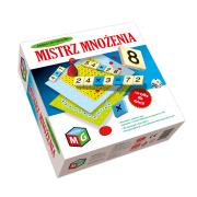 Opakowanie Mistrz mnożenia - zabawa i gra edukacyjna - nie tylko dla dzieci!