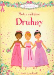 Moda z naklejkami - Druhny. Autor: Bowman Lucy. Dadada.pl Okładka książki Moda z naklejkami - Druhny
