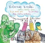 Okładka książki Muzyczny plac zabaw. Kolorowe kredki +CD