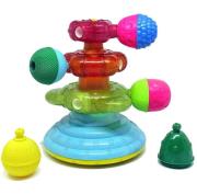 Opakowanie Obrotna Piramida z grzechotkami Lalaboom TREFL