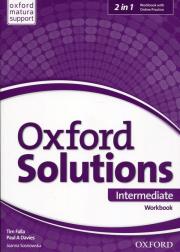Okładka książki Oxford Solutions Intermediate WB+Online w.2019